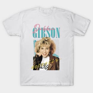 Debbie Gibson 80s Styled Aesthetic Design T-Shirt